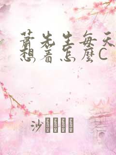 萧先生每天都在想着怎么C