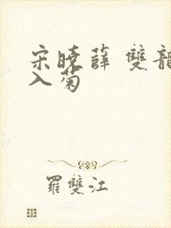 宋晓薛 双龙齐入菊