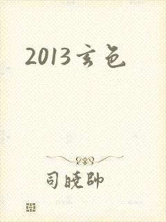 2013玄色