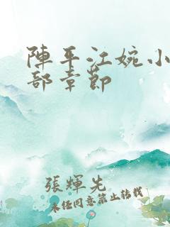 阵平江婉小说全部章节