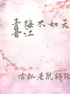 青梅不如天降 晋江