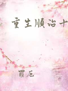 重生顺治十四年