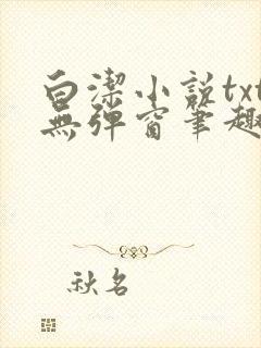 白洁小说txt无弹窗笔趣阁