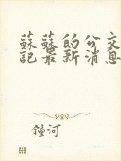 苏苏的公交车日记最新消息