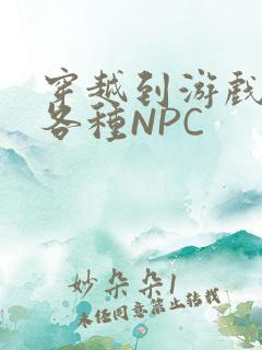穿越到游戏里和各种NPC
