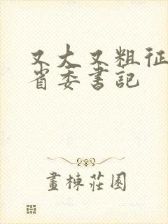 又大又粗征服女省委书记