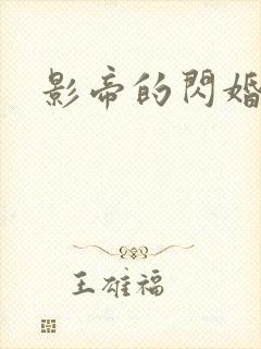 影帝的闪婚妻子