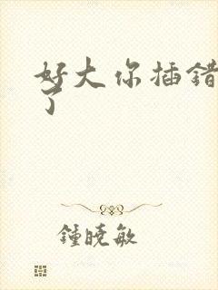 好大你插错地方了