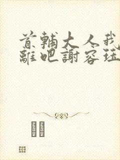 首辅大人我们和离吧谢容珏