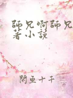 师兄啊师兄的原著小说