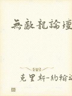 无敌龙论坛