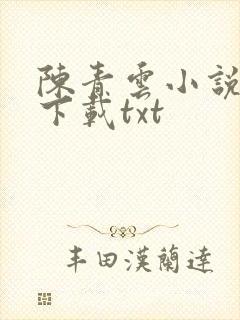 陈青云小说全集下载txt