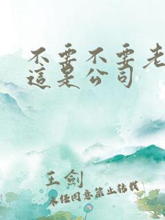 不要不要老板别这是公司