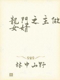 龙门之主做上门女婿