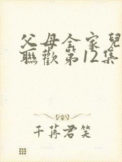 父母全家儿女大联欢第12集