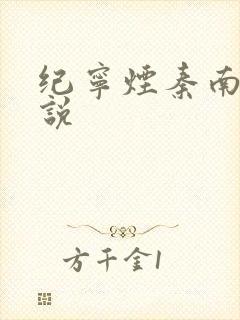 纪宁烟秦南御小说