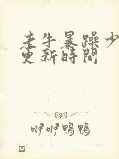 老牛暴躁少女的更新时间