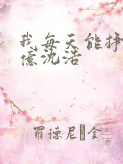 我每天能挣一个亿沈浩