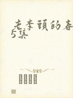 老李头的春天75集
