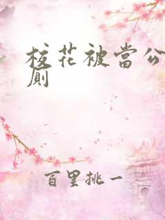 校花被当公共精厕