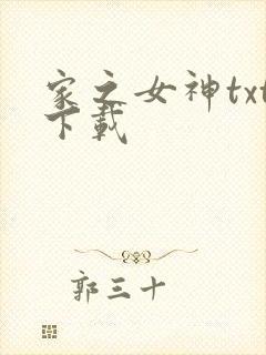 家之女神txt下载