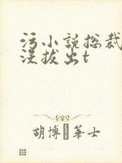 污小说总裁整夜没拔出t