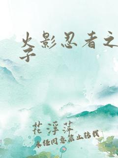 火影忍者之神之子