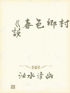 《春色乡村》小说