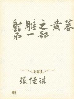 射雕之黄蓉新传第一部