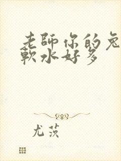 老师你的兔子好软水好多