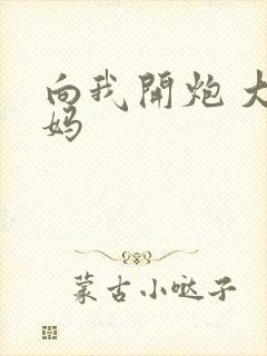 向我开炮 大姨妈