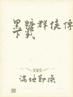 黑糖群侠传全集下载