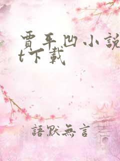 贾平凹小说txt下载