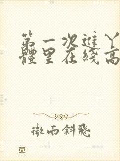 第一次进丫头身体里在线高清