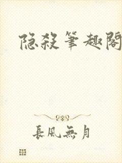 隐杀笔趣阁