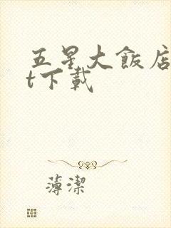 五星大饭店txt下载
