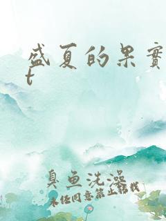 盛夏的果实txt