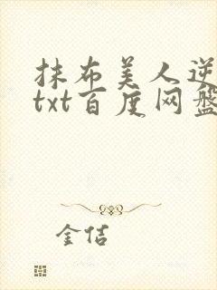 抹布美人逆袭记txt百度网盘