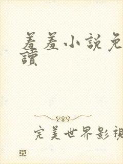 羞羞小说免费阅读