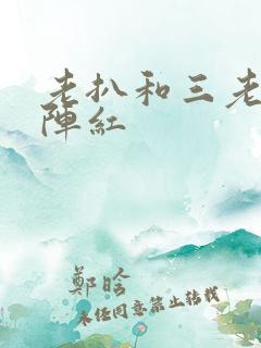 老扒和三老扒和阵红