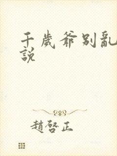 千岁爷别乱来小说