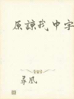 原谅我中字