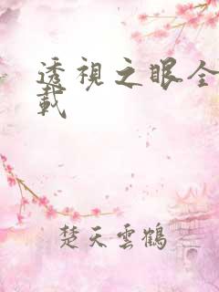 透视之眼全文下载