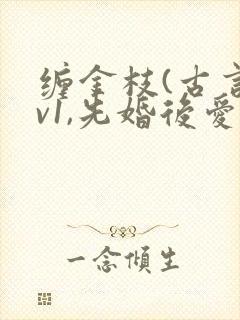 缠金枝(古言1v1,先婚后爱)作者:汐蝶