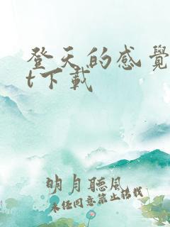 登天的感觉txt下载