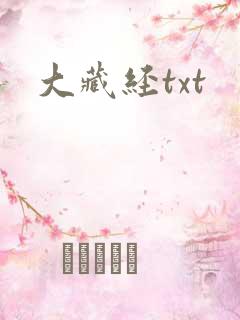 大藏经txt