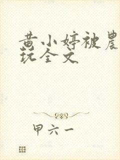 黄小婷被农民工玩全文