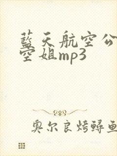 蓝天航空公司的空姐mp3