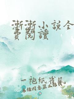 渐渐小说全文免费阅读