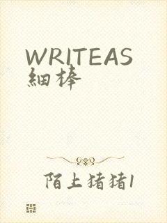 WRITEAS细棒